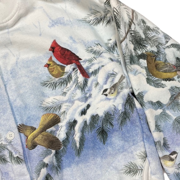Vintage Cardinal Bird Crewneck Sweatshirt - Picture 4 of 6